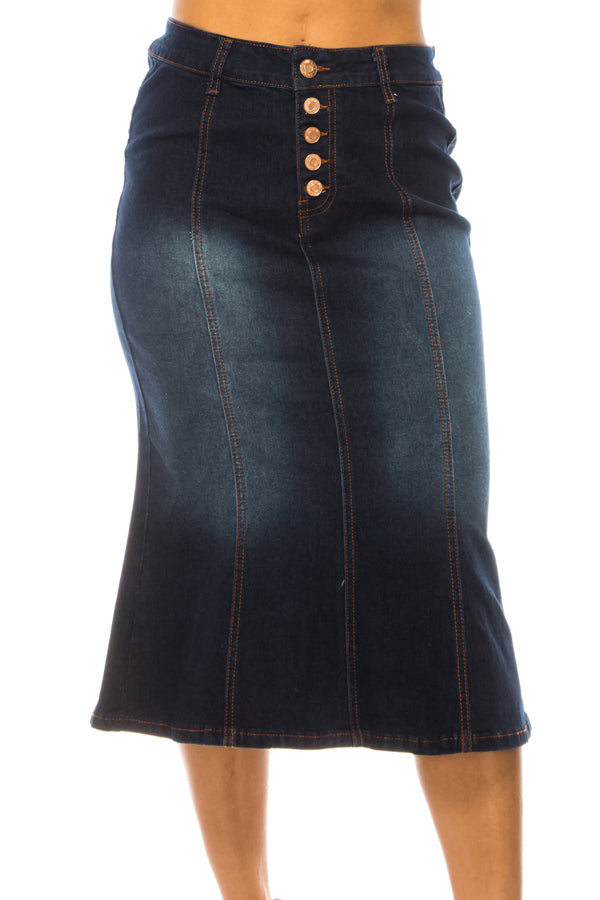The Alani Midi Skirt