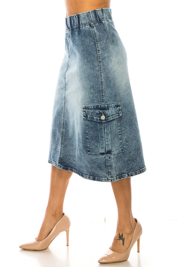 The Athena Midi Skirt