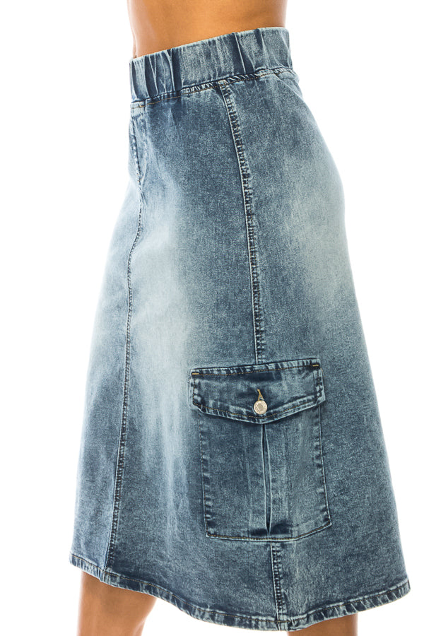 The Athena Midi Skirt