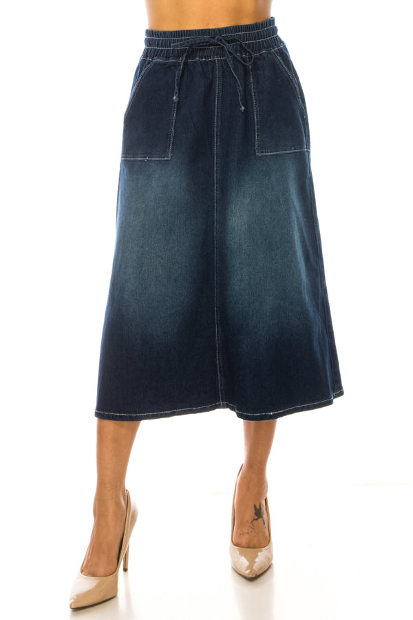 The Ariel Midi Skirt