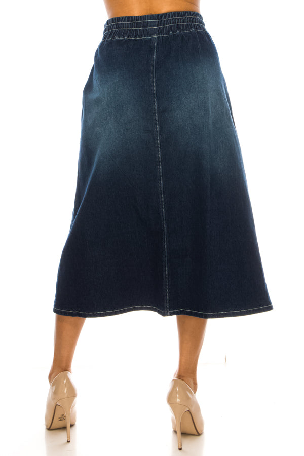 The Ariel Midi Skirt
