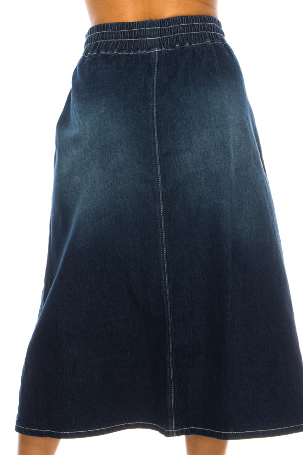 The Ariel Midi Skirt