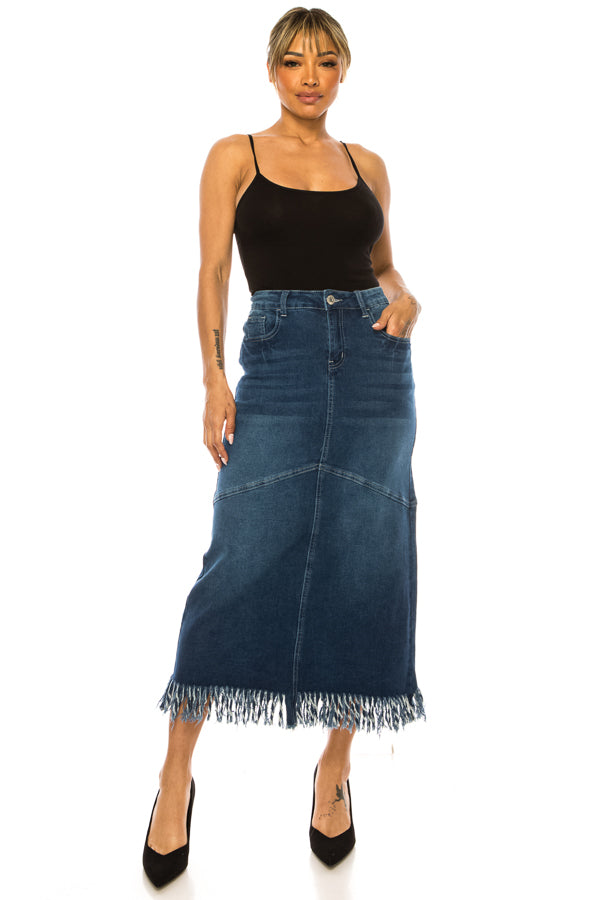 The Chole Midi Skirt