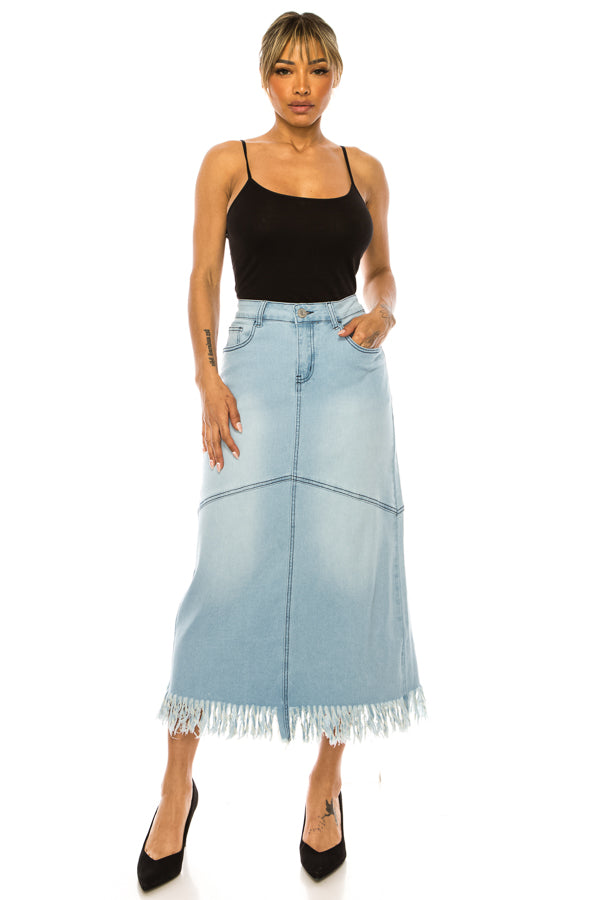 The Chole Midi Skirt