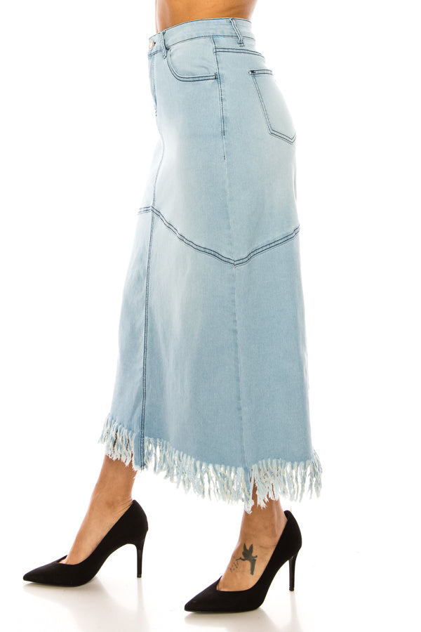 The Chole Midi Skirt