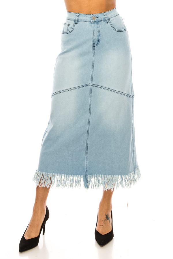 The Chole Midi Skirt