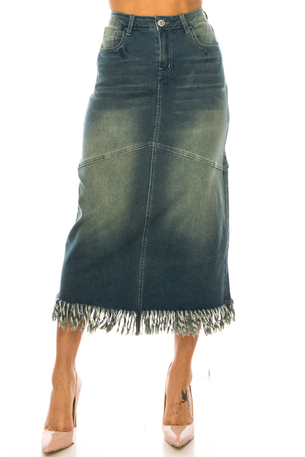 The Chole Midi Skirt