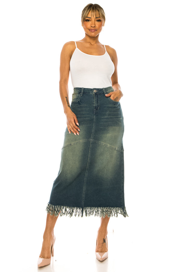 The Chole Midi Skirt