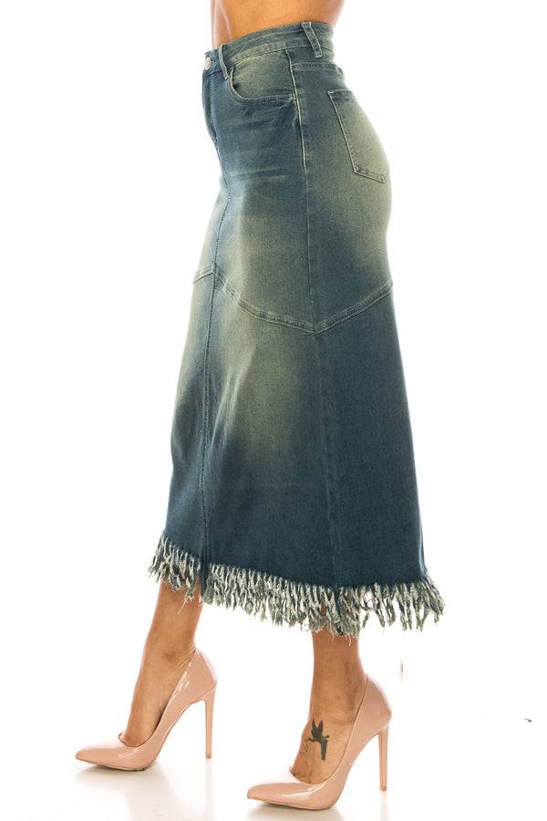 The Chole Midi Skirt