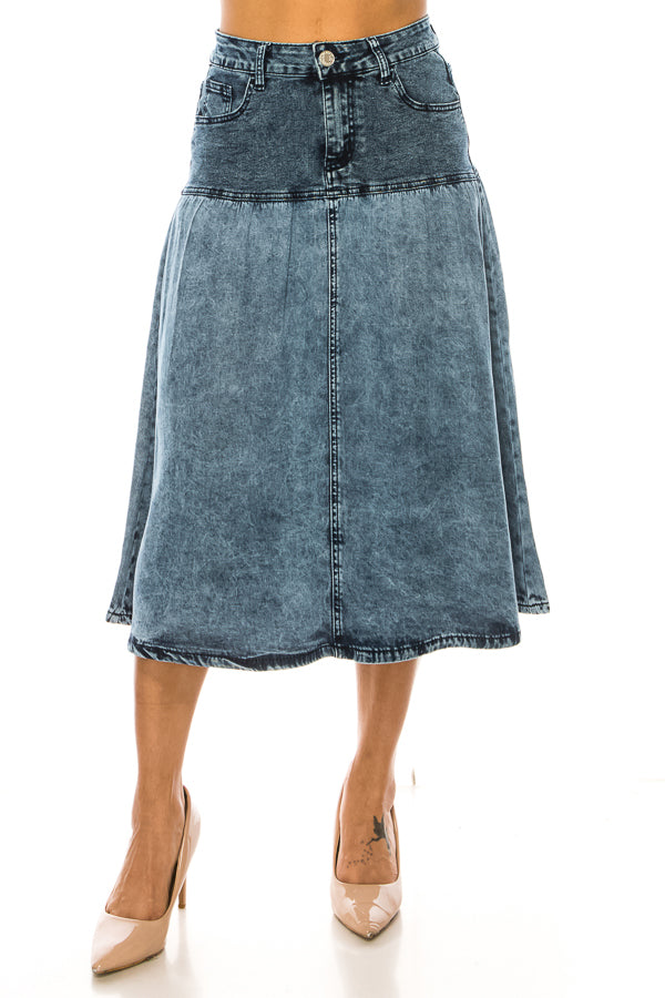 The Lucia Midi Skirt