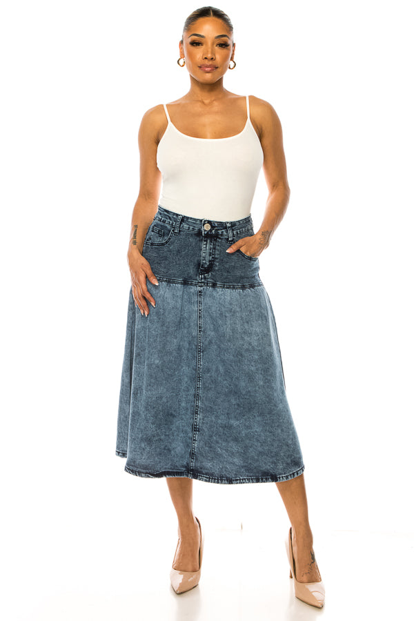 The Lucia Midi Skirt