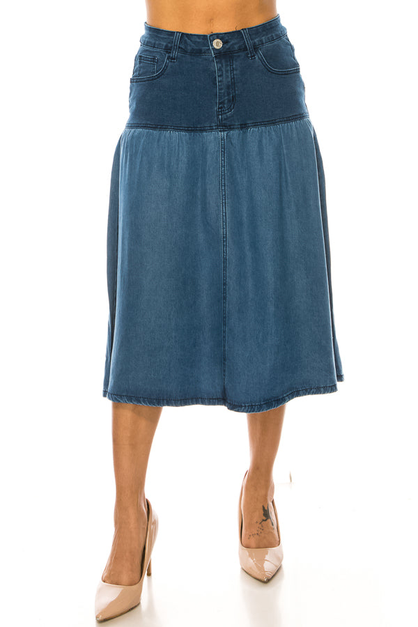 The Lucia Midi Skirt