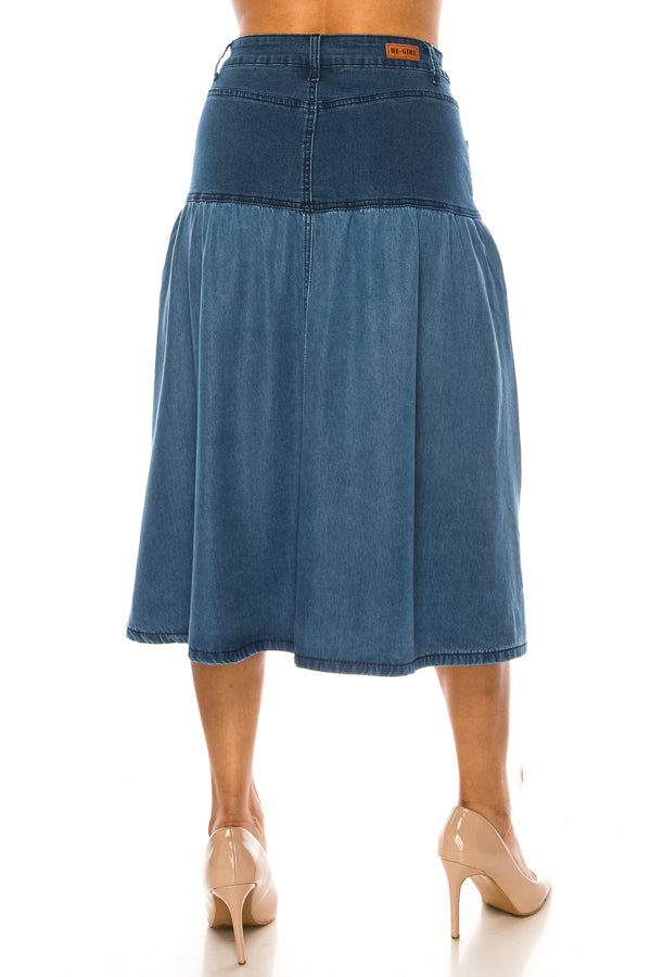 The Lucia Midi Skirt