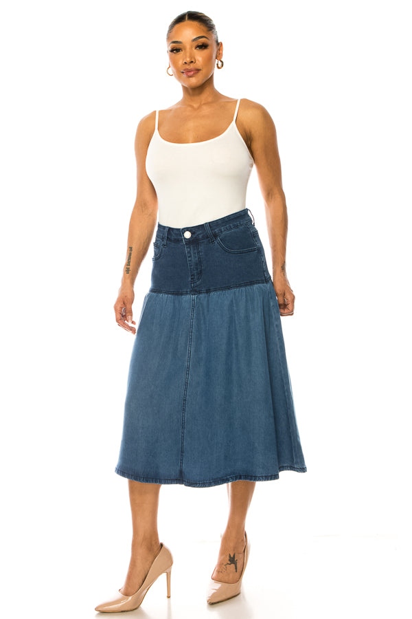 The Lucia Midi Skirt