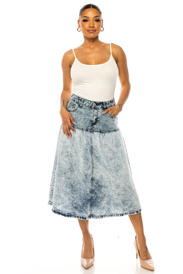The Lucia Midi Skirt