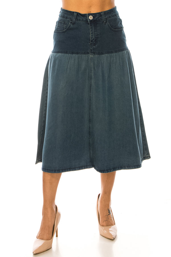The Lucia Midi Skirt