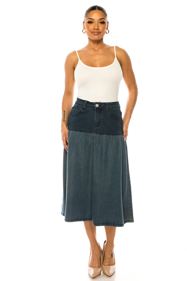 The Lucia Midi Skirt